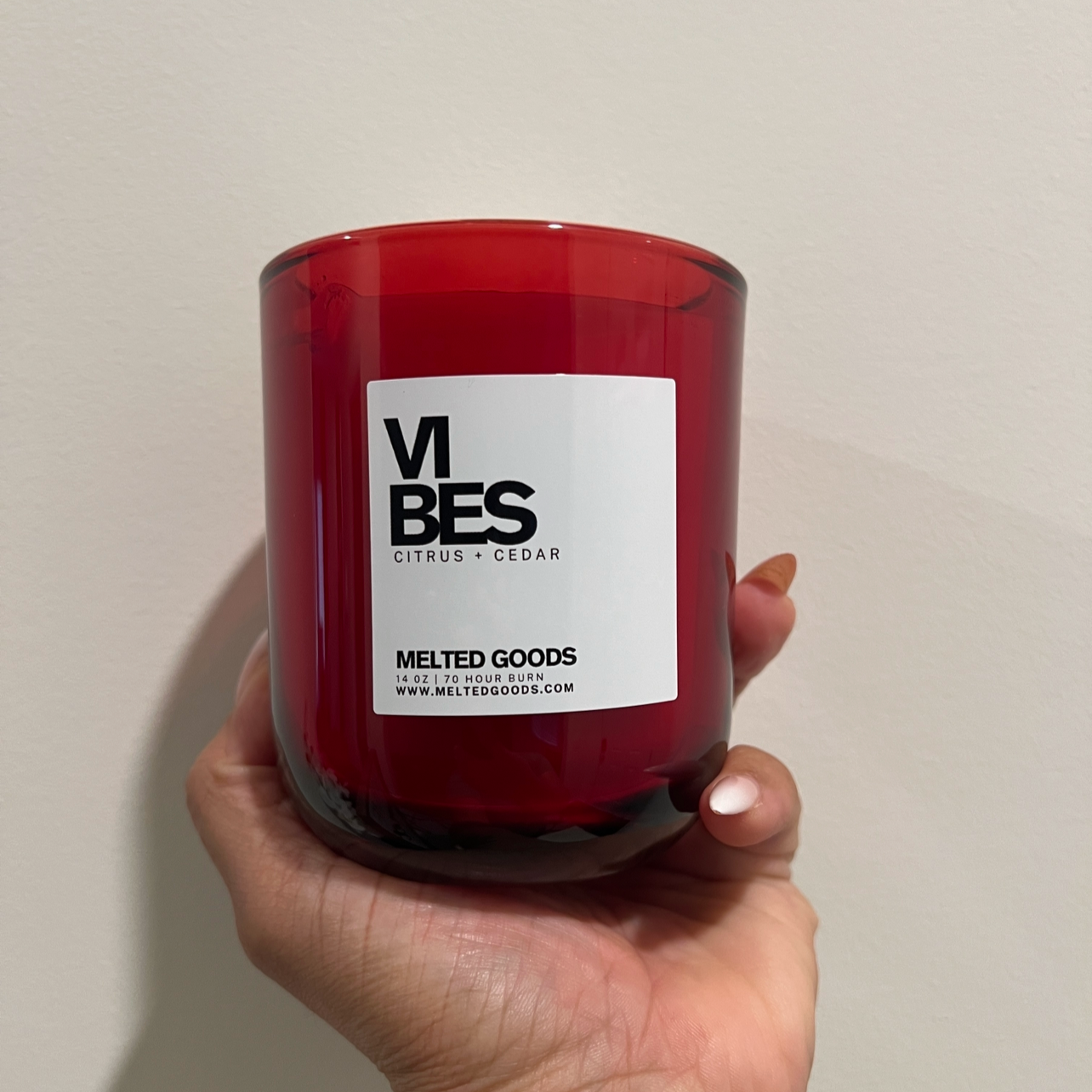 VIBES PREMIUM SOY CANDLE